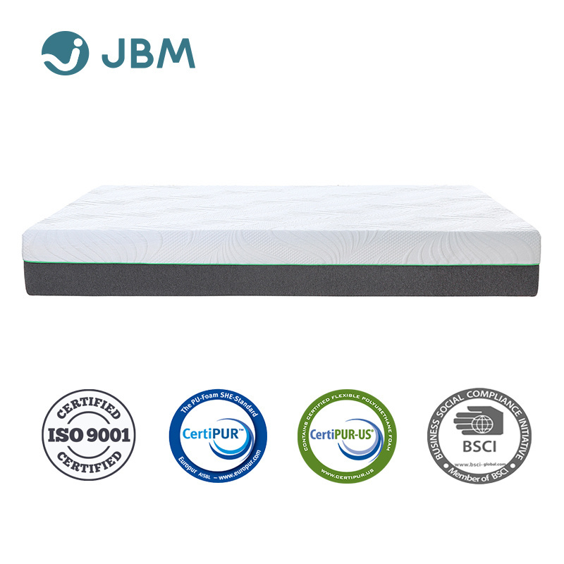 Massage Mattress Twin Full Queen King Size With High Quality Knitted Fabric Gel Memory Foam Hybrid Mattress Roll Up In A Box