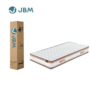 Vacuum Pack High Quality Mattresses Pocket spring hybrid memory foam roll up High Density Gel Memory Foam massage Bed Mattress