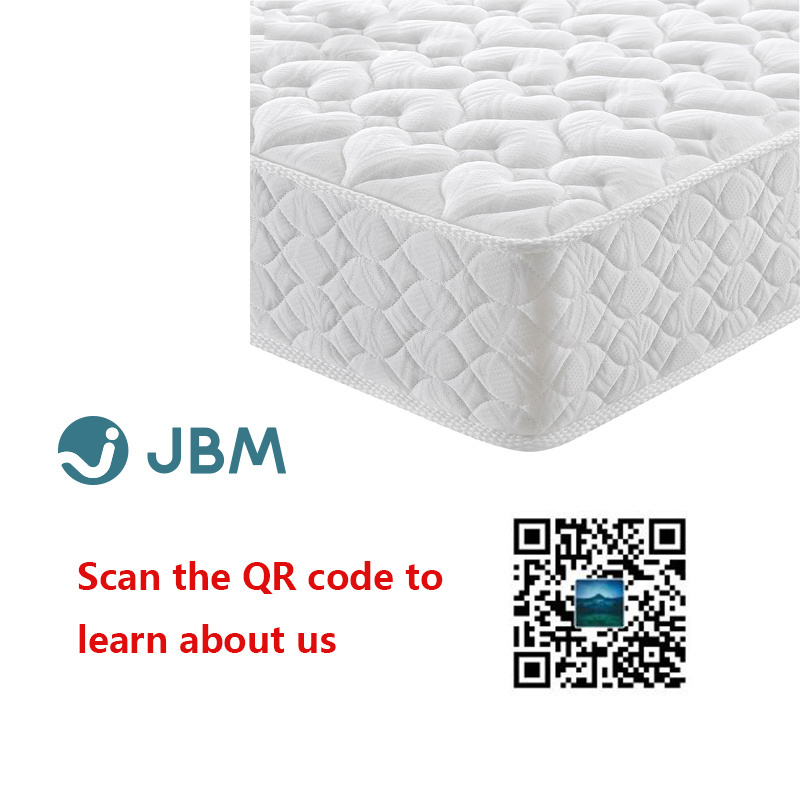 Orthopedic Hotel Bed Mattress Euro Top Hypo-allergenic Custom Factory Supply King Queen Full Size Foam Pocket Spring Modern