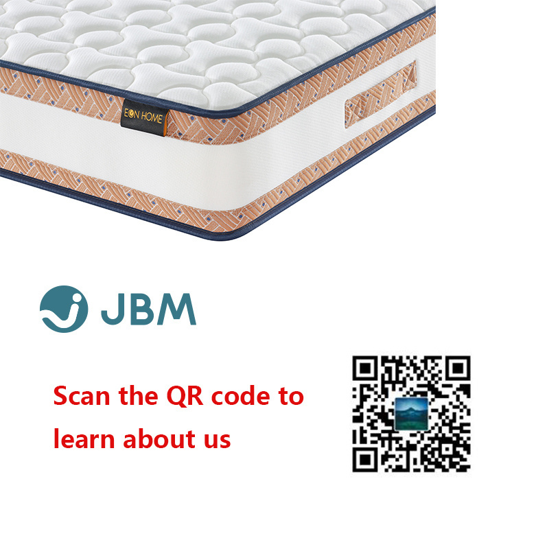 Vacuum Pack High Quality Mattresses Pocket spring hybrid memory foam roll up High Density Gel Memory Foam massage Bed Mattress