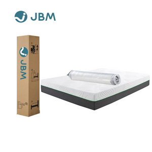 Massage Mattress Twin Full Queen King Size With High Quality Knitted Fabric Gel Memory Foam Hybrid Mattress Roll Up In A Box