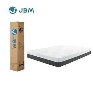 Cheap king queen single size mattress knitted fabric foam mattress topper massage hotel natural latex gel memory foam mattress