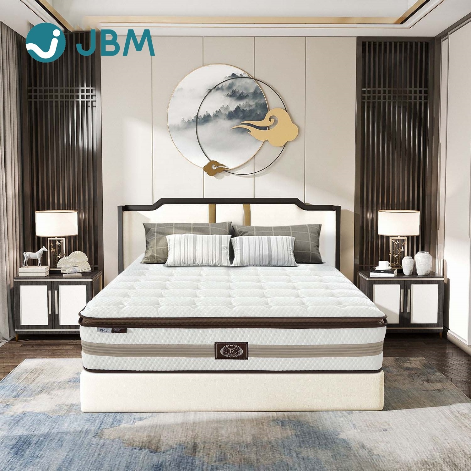 12 Inch Latex mattress memory foam Tight Top design soft touching king size bed mattresses