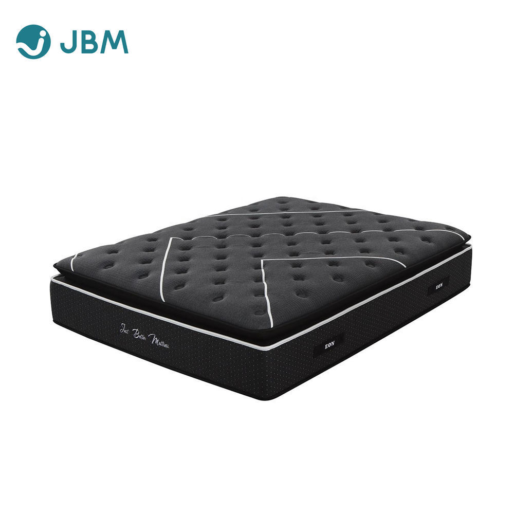 Plush 14 Inch Pillow Top Cooling Gel Memory Foam Mattress Queen Twin King Size latex Bed Mattresses