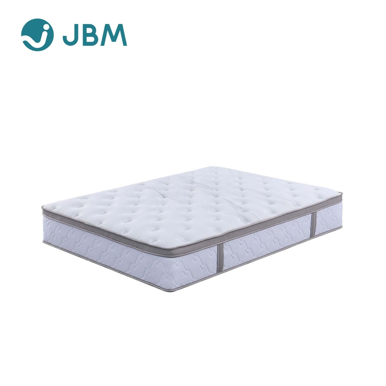 Queen King Convoluted Foam Bed Mattress Rolled up Pocket Coil Spring Size 8-12 Inch Home Furniture Customized Logo Modern