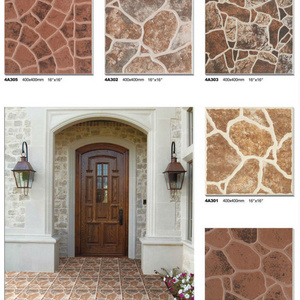 villa garden tiles anti-slip ceramic floor tiles 400x400mm 16x16 ceramic floor tiles