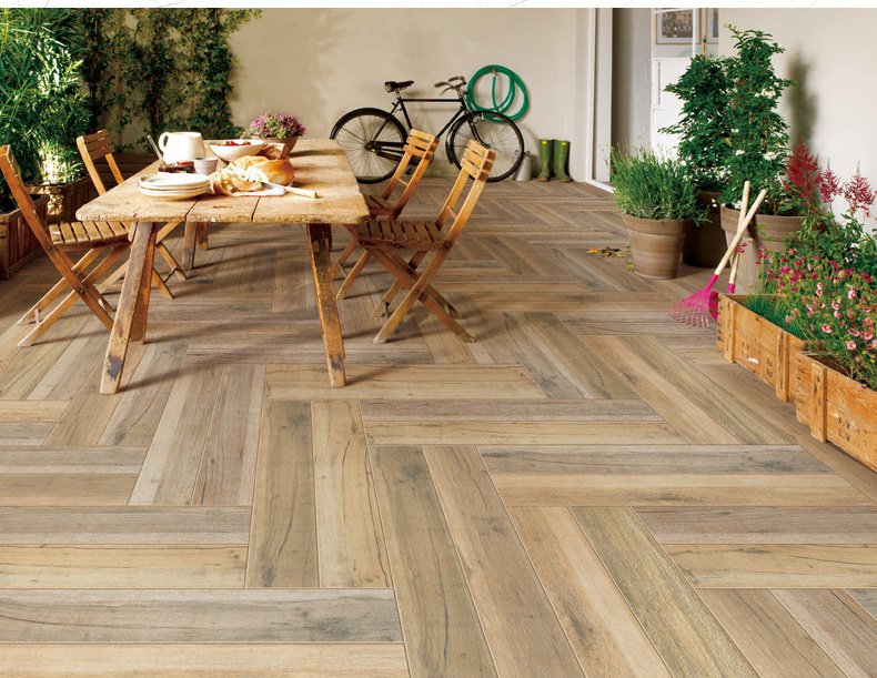 matt surface anti slip glazed wood design glazed easy clean ceramic porcelain floors and wall tile