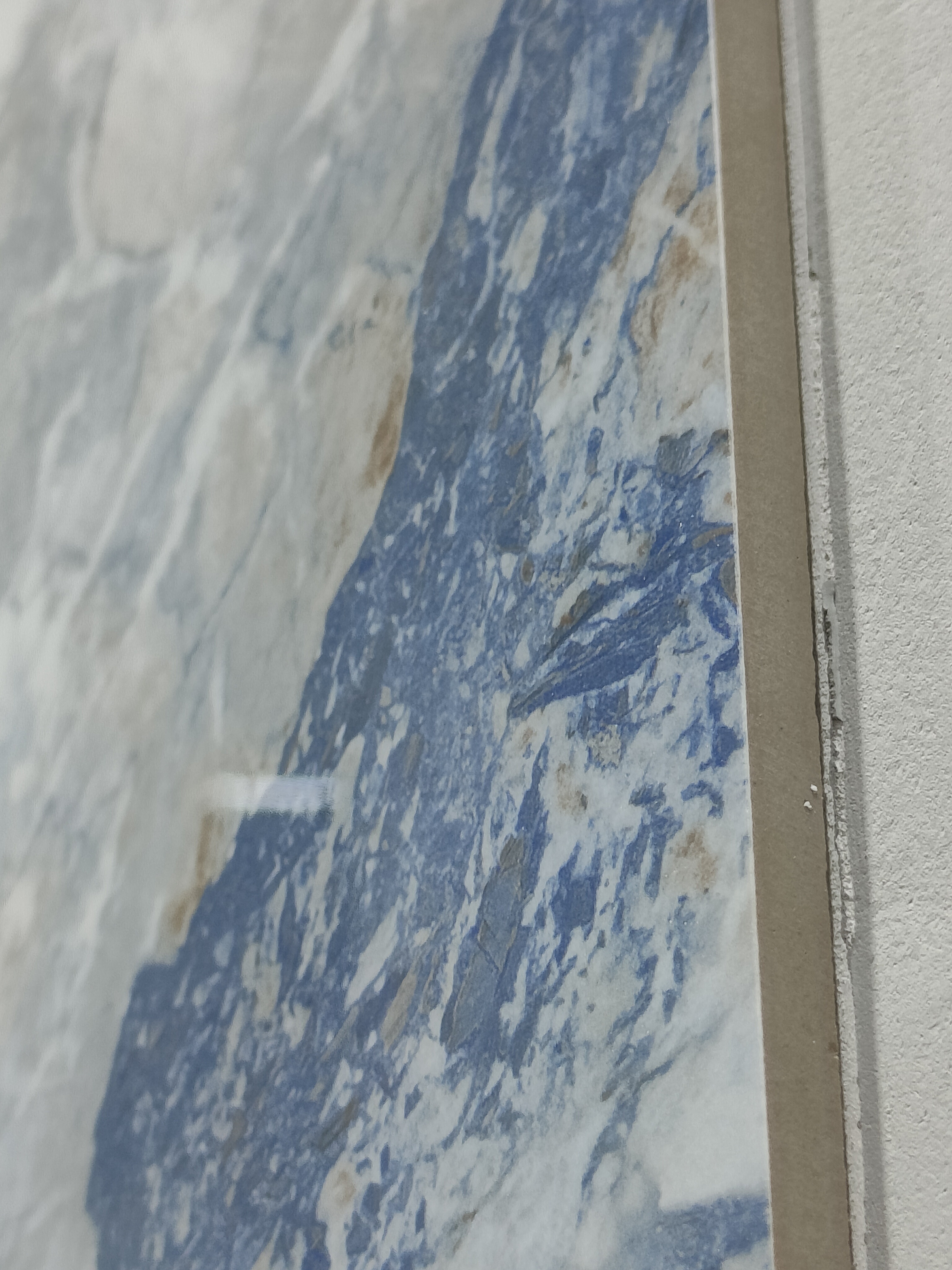 Foshan JBN 60x60 Blue Glossy Interior Glazed Porcelain Marble Floor Wall Tiles Modern Design Style Stone Texture Apartment Use