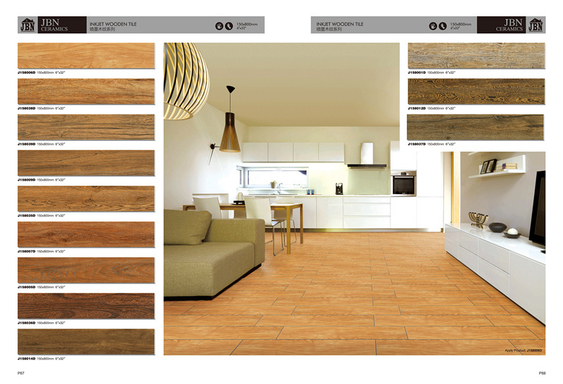 matt surface anti slip glazed wood design glazed easy clean ceramic porcelain floors and wall tile