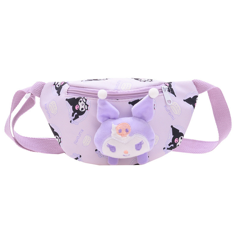 Casual Fashion Shoulder Bag Cartoon Cute Printed Chest Bag Kulami Pocha Dog KT Cat Crossbody Bag For Boy Girls