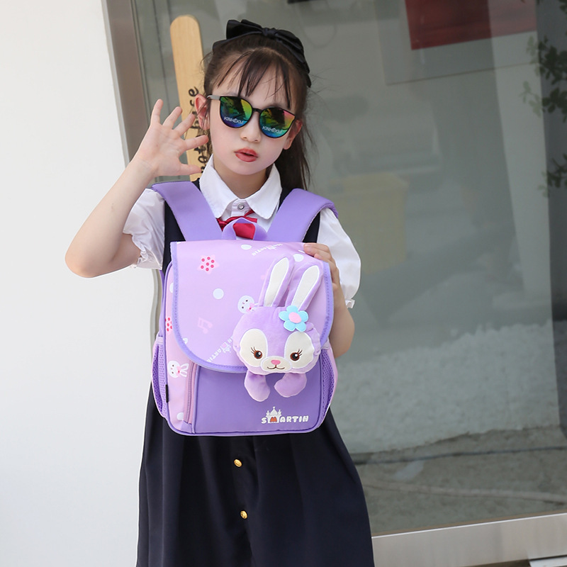 New Kitty Cat Cute 3D Cartoon Wear-resistant Children's School bag Kindergarten Backpack for Boys and Girls