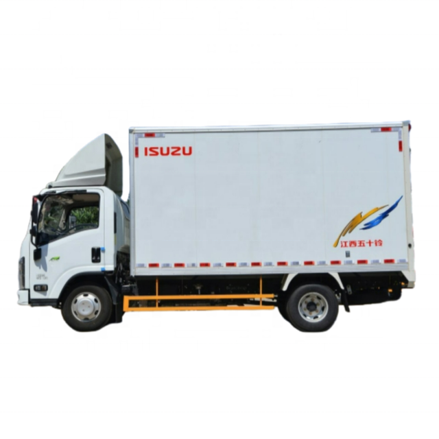 Isuzu Light Duty Cargo Trucks 4X2 Manural 3ton Isuzu Small Box Mini Trucks for Sale