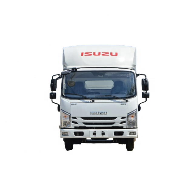 Isuzu Light Duty Cargo Trucks 4X2 Manural 3ton Isuzu Small Box Mini Trucks for Sale