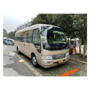 Spots Goods Used Luxury Toyota Coaster Bus Seat 30 Seaters Coaches Toyota Coaster Bus for Sale