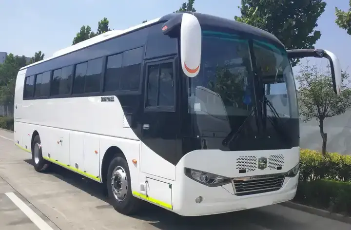 Best Selling Zhongtong Passenger Bus Coach 47 Seats Used Bus Seats For Sale Electric Coach Bus