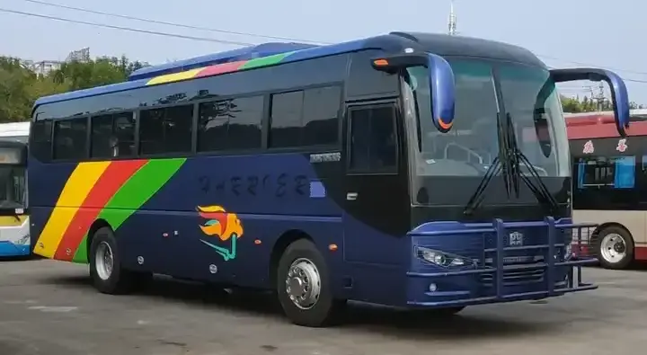 Best Selling Zhongtong Passenger Bus Coach 47 Seats Used Bus Seats For Sale Electric Coach Bus