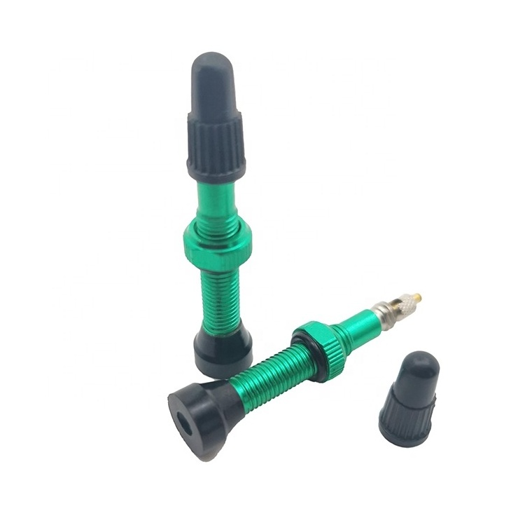 Light presta 48mm bicycle tubeless valve in aluminum