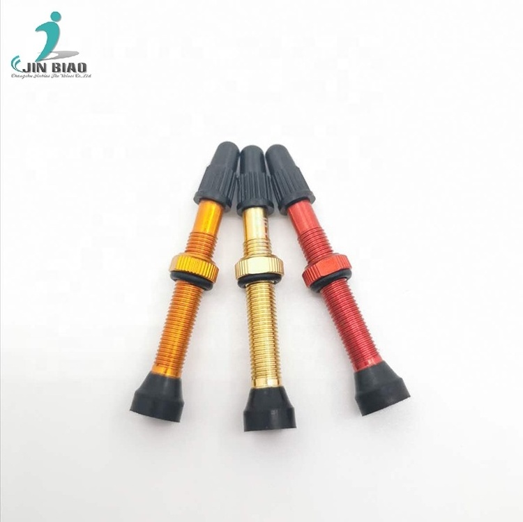 Light presta 48mm bicycle tubeless valve in aluminum