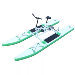 Outdoor Alloy Water Pedal Boat  Bicycle Lake Play Equipment Water Bike