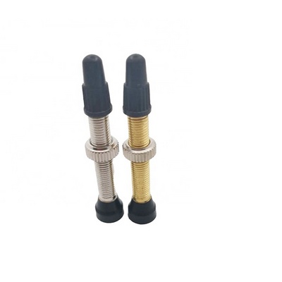 Bicycle presta valve for road MTB bicycle tubeless tires brass core alloy stem tubeless