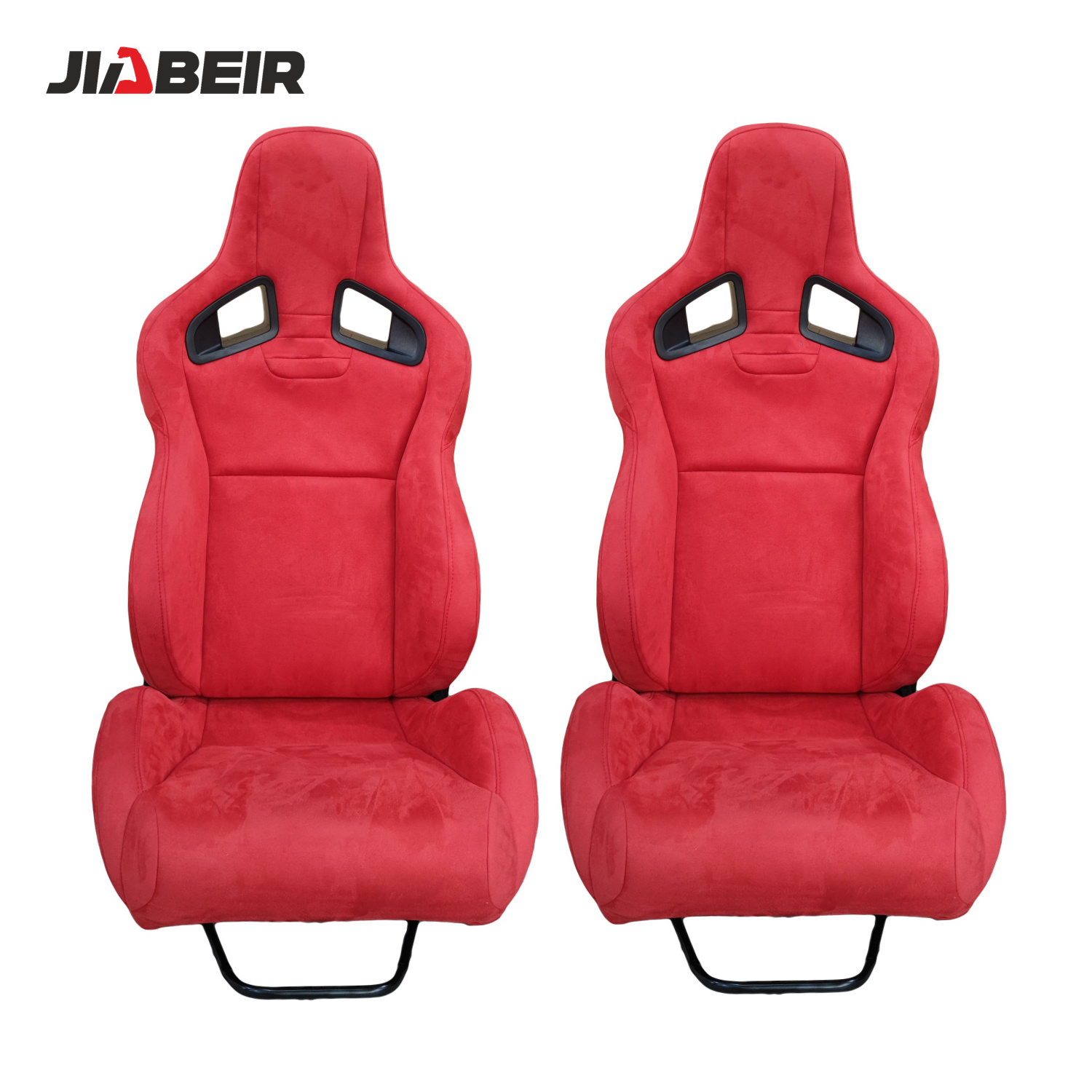 JBR9001 Recline Red Suede Carbon Fiber Racing Car Seats