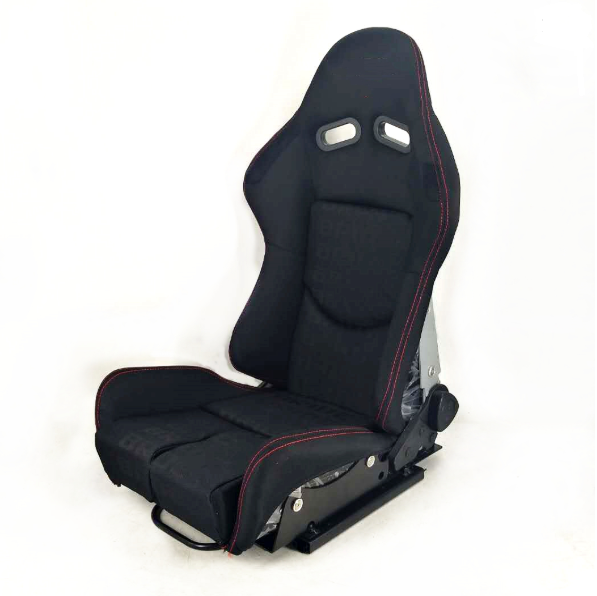 JIABEIR 1020 Series Fiberglass Carbon Fiber Back Fabric Bucket Sport Seats Racing Seat Universal Racing Seats