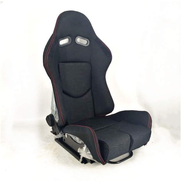 JIABEIR 1020 Series Fiberglass Carbon Fiber Back Fabric Bucket Sport Seats Racing Seat Universal Racing Seats