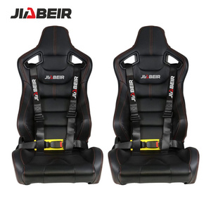 JBR4001-2 4 point 3 inches Custom LOGO Racing Harness Seatbelt