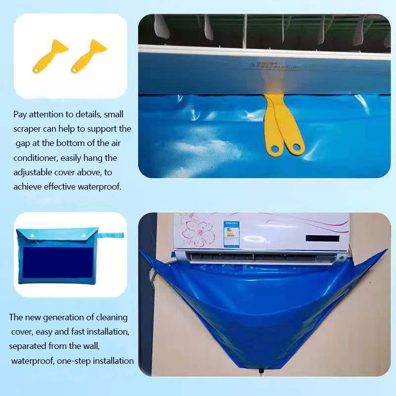 JINBAO air conditioner cleaning cover household wall mounted air conditioner cleaning tool set