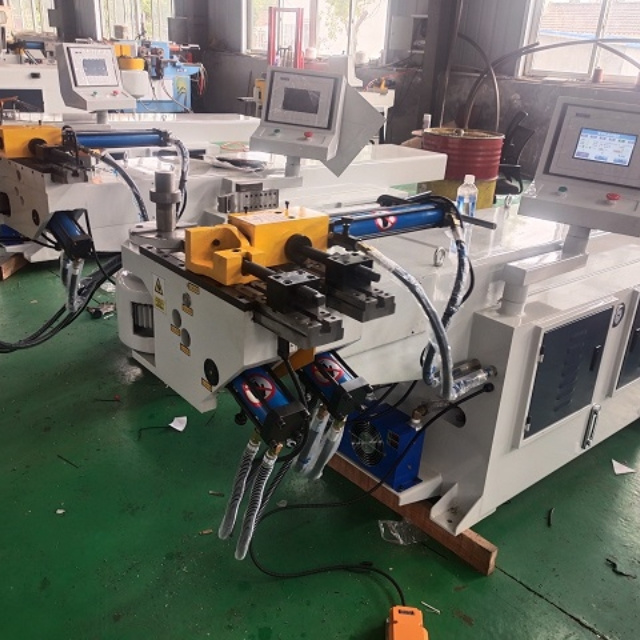 DW38NC High Quality Semi-automatic Exhaust Hydraulic Tube Bending Machine