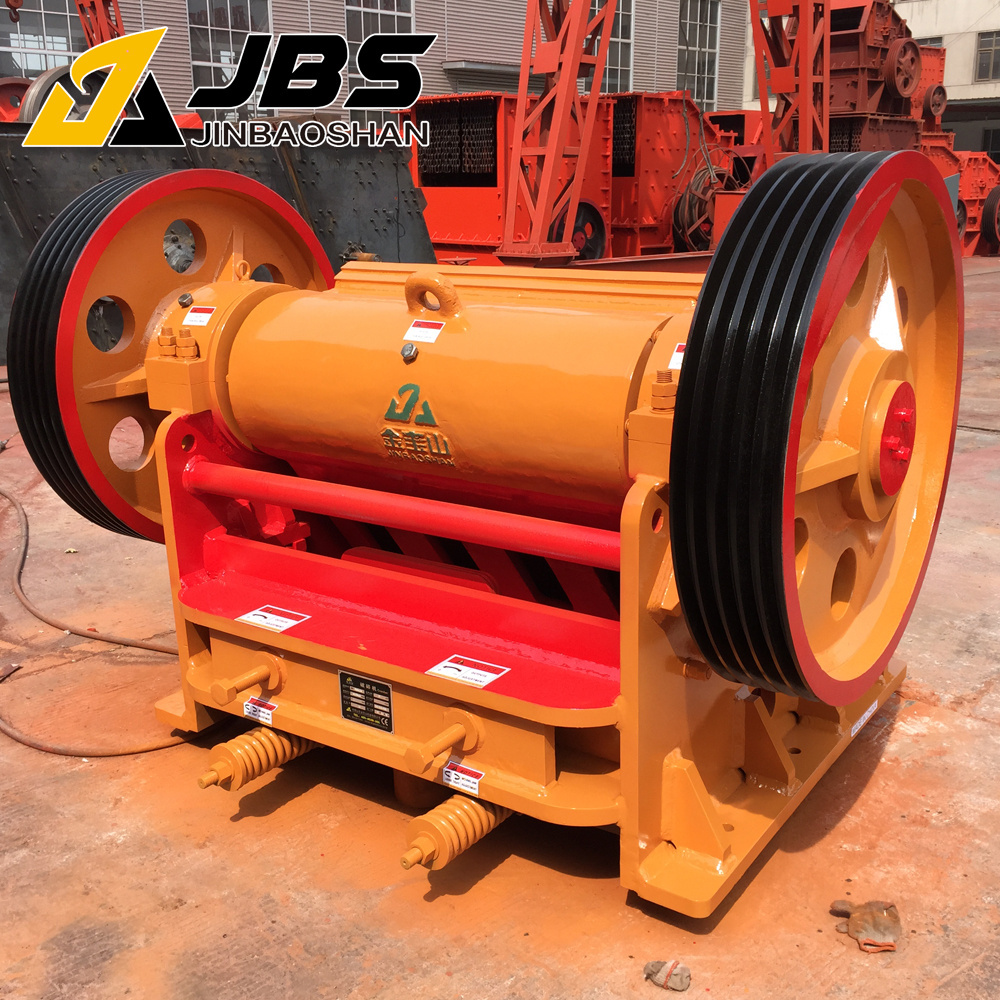 JBS brand  PEX series  fine jaw crusher with reversible jaw plate and heat treated forged eccentric shafts on sale