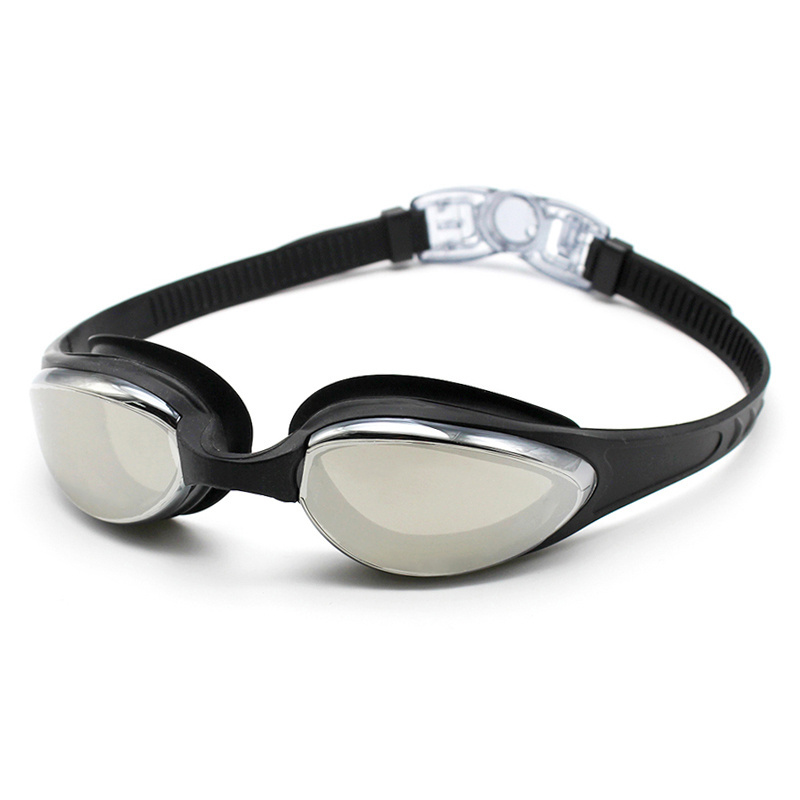 Hot Sell Womens Men Mirrored Swimming Racing Goggles Anti-fog Eye Protection Adults Swim Goggles