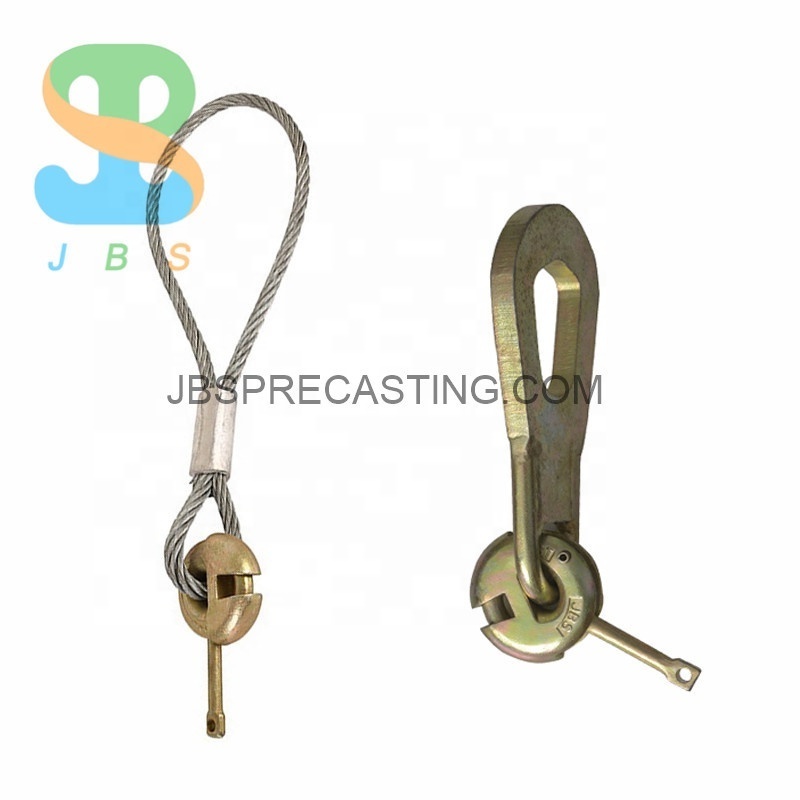 The Standard Precast Concrete Building Steel Lifting System Loop Wire Rope Ring Lifting Clutch