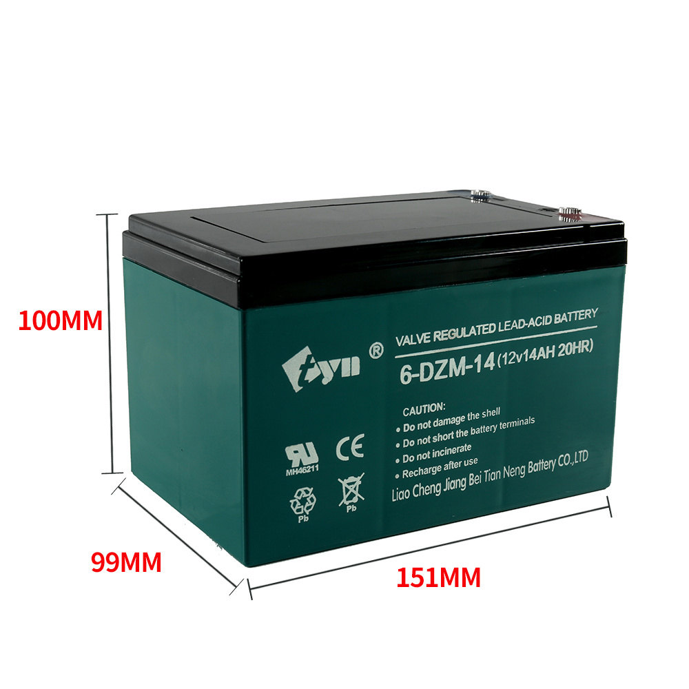 12V 7ah 20ah 58ah Maintenance-free sealed deep cycle lead acid batteries 95ah ups solar battery