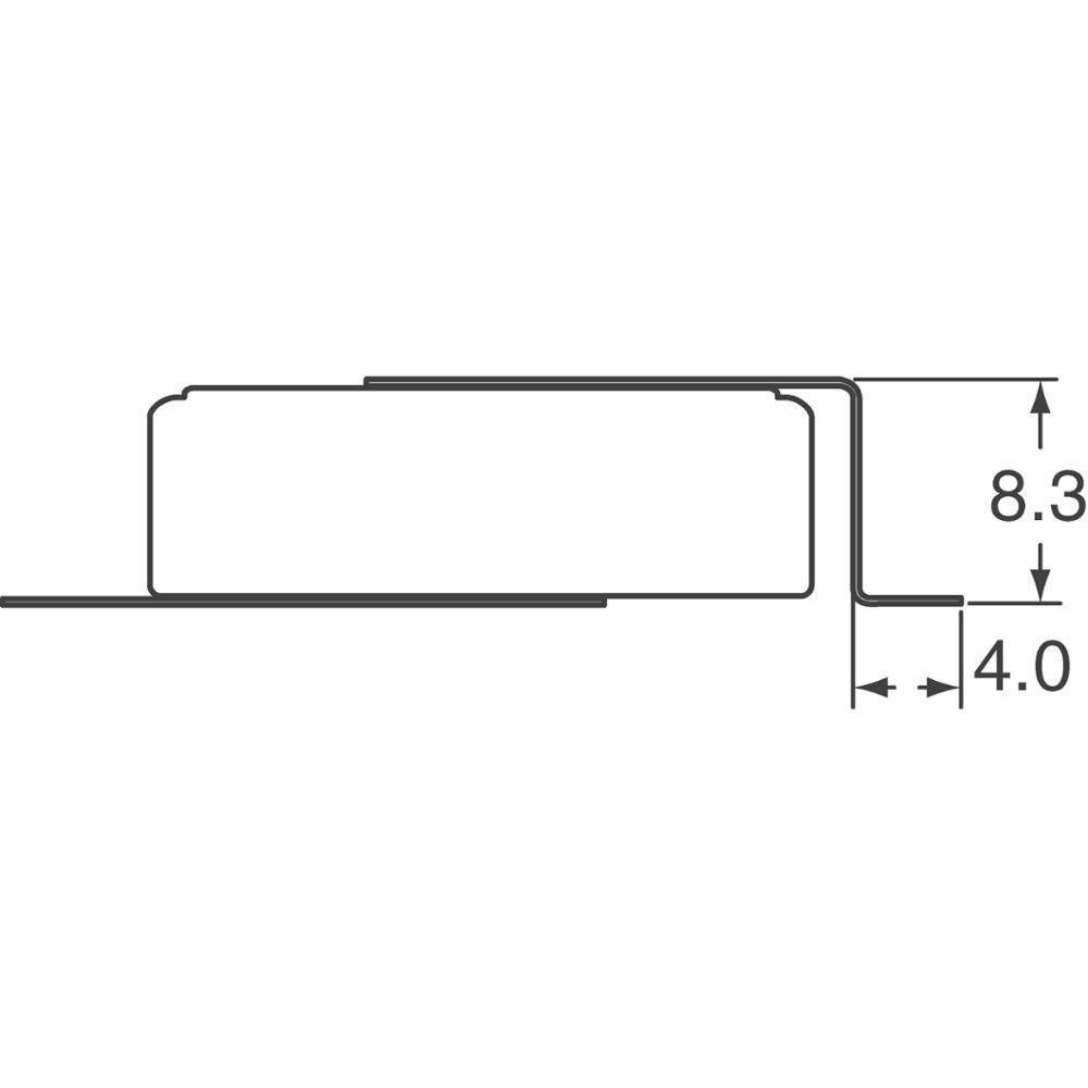 Lithium battery CR-2477/F2N with solder tabs pins