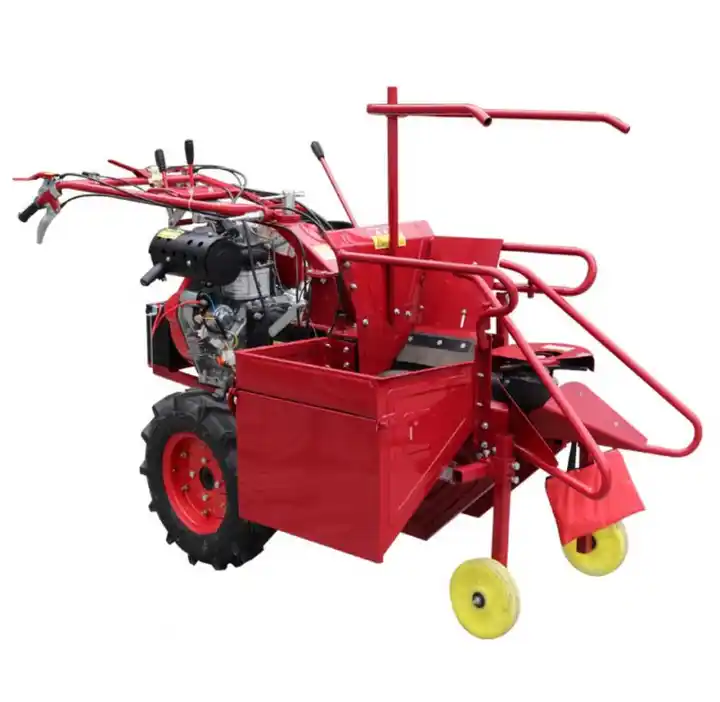 Best Price China Manufacture Quality Small Corn Harvester Household Diesel Manual Single Row Ridge New Harvest