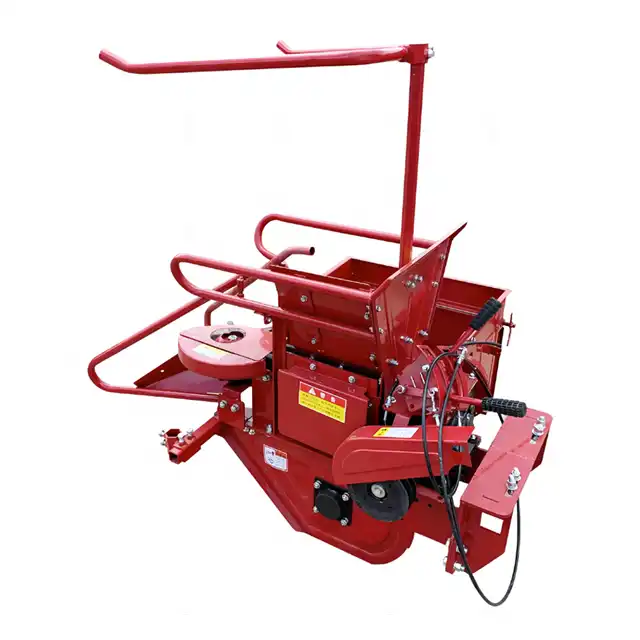 Top Quality And Good Price Small Agriculture Machine Corn Picker Mini Walking Tractor Single Row Maize Harvesting Machine