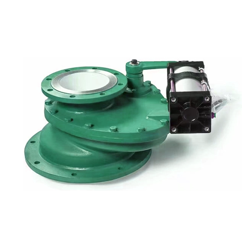 Ceramic swing valve, disc feed valve pneumatic rotary valve  best-selling