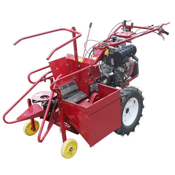 Best Price China Manufacture Quality Small Corn Harvester Household Diesel Manual Single Row Ridge New Harvest