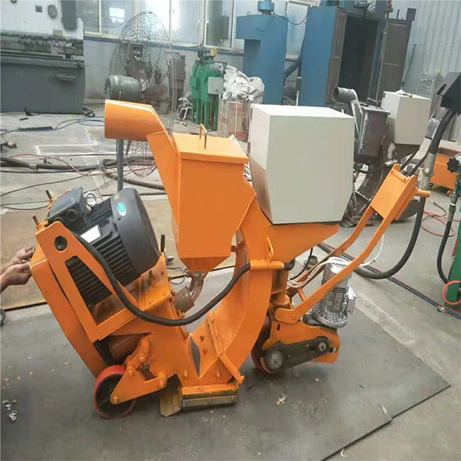 Portable Sand Blaster Steel Bridge Concrete Floor Road Shot Blasting Machine