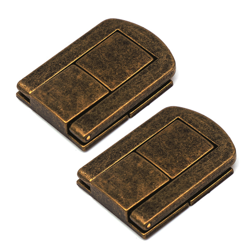 High Quality Metal Cheap Wooden Box Lock Latch Buckle Square Jewelry Box Lock Buckle Wholesale 20*25mm,25*32mm