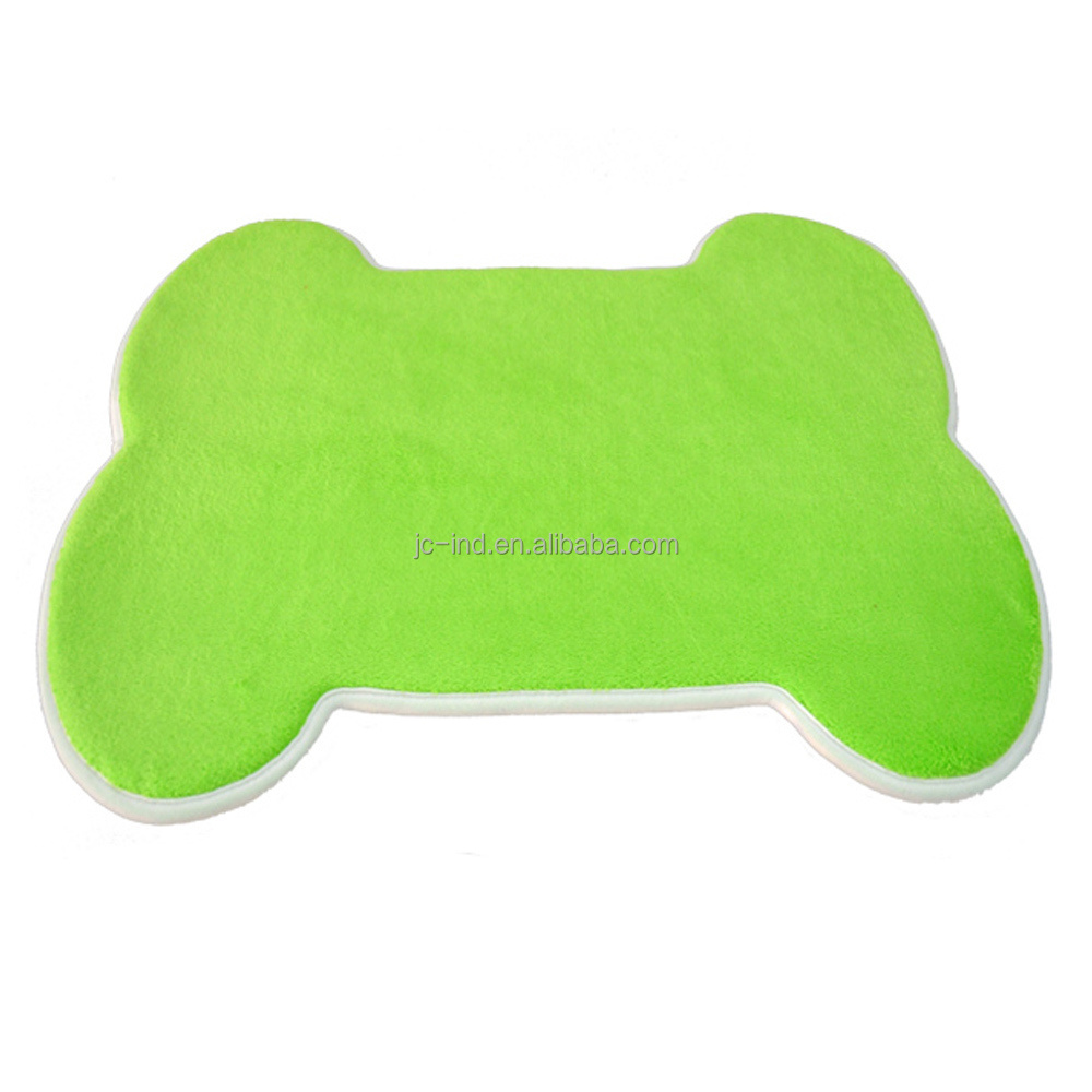 Bone Shape Memory Foam Dog Bed Bone Shape Dog Bed Crate Mat