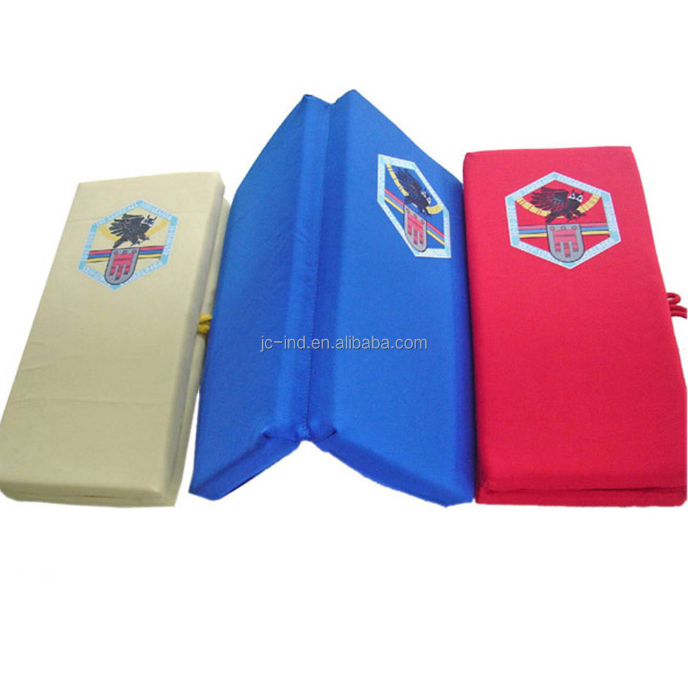 Customized Size Logo Printing Folding Sports Stadium Seat Cushion