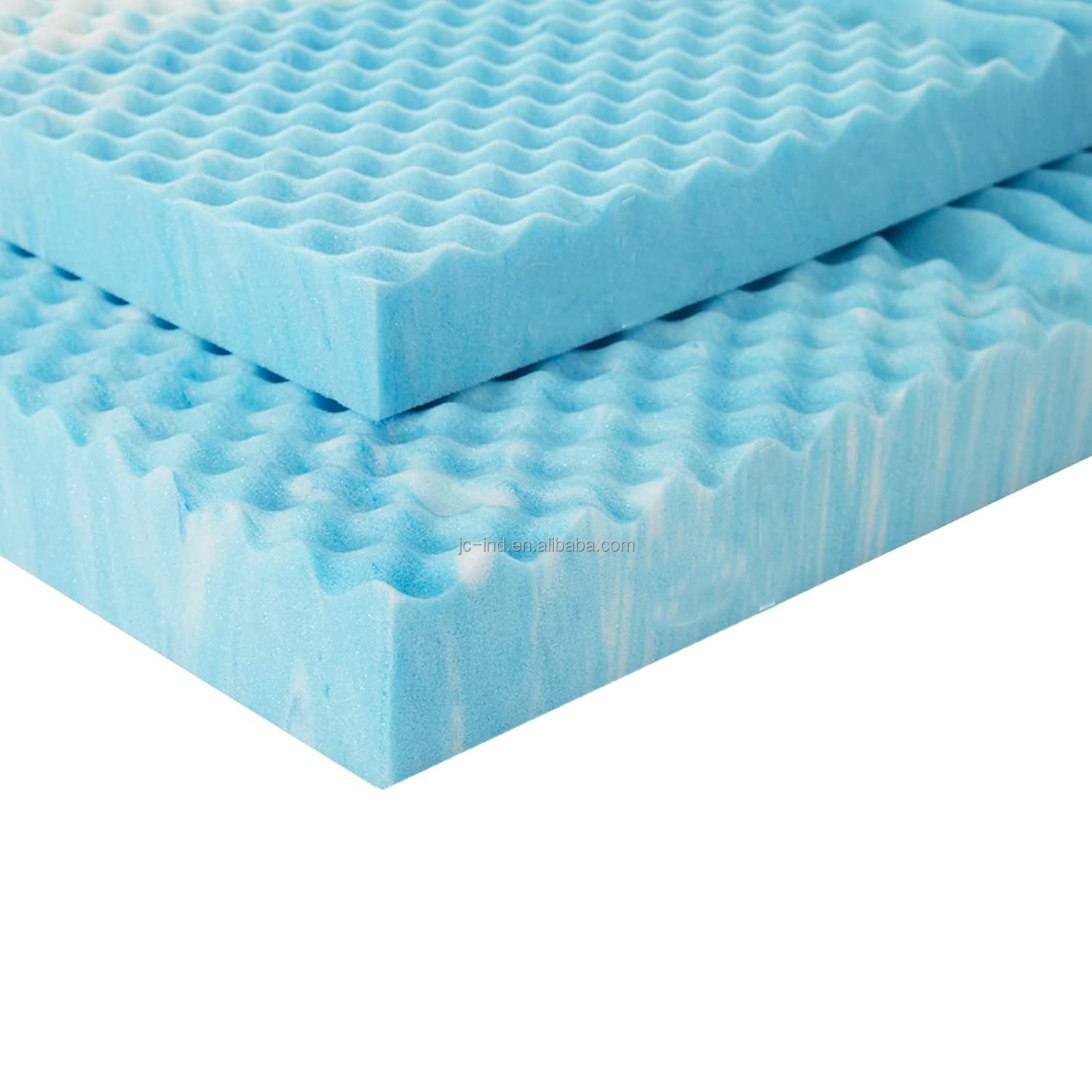 3 Inch Mattress Topper 5-Zone Memory Foam Mattress Topper Pressure Relieve Soft Mattress Pad