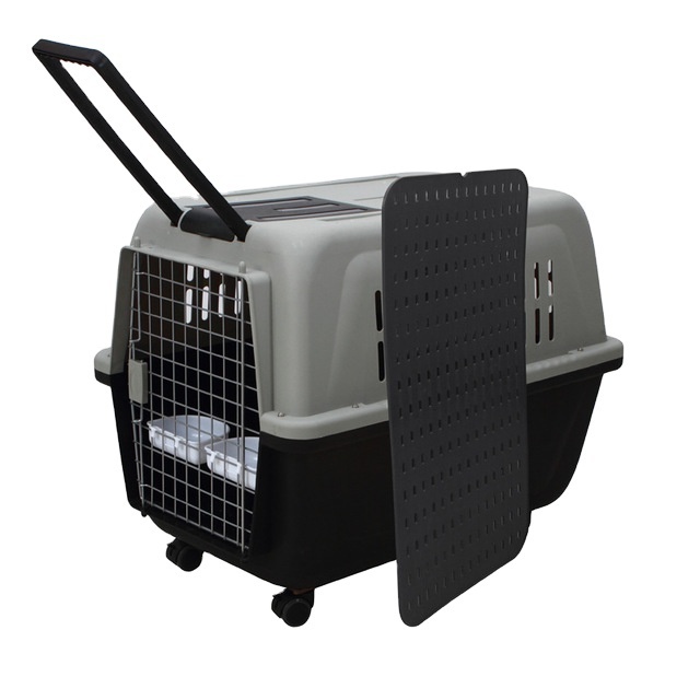 Large safe and portable air transport pet cat and dog air box carrier