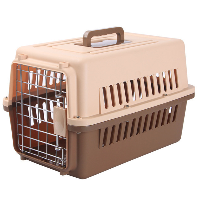 Large safe and portable air transport pet cat and dog air box carrier