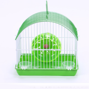 Plastic Pet Travel Carrier Hamster Cage Portable Hamster House