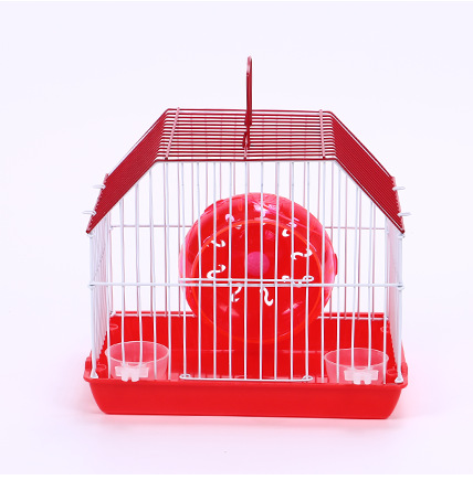 Plastic Pet Travel Carrier Hamster Cage Portable Hamster House