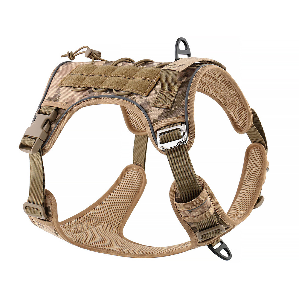 Pet Clothing Hunting Comfortable Pet Dog Tactical Vest Training Harness Manufacturers