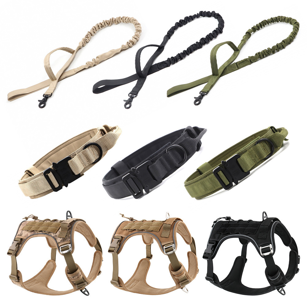 Pet Clothing Hunting Comfortable Pet Dog Tactical Vest Training Harness Manufacturers